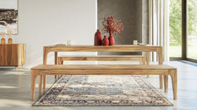 CAROLINA | Walnut Extendable Dining Table image 8