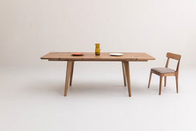 AMBER S | Walnut Extendable Dining Table image 41