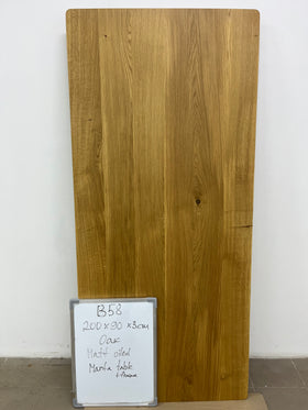 MARTA | Tisch aus Eiche | 200 x 90 x 3 cm | B58 Lagerbestand image 5