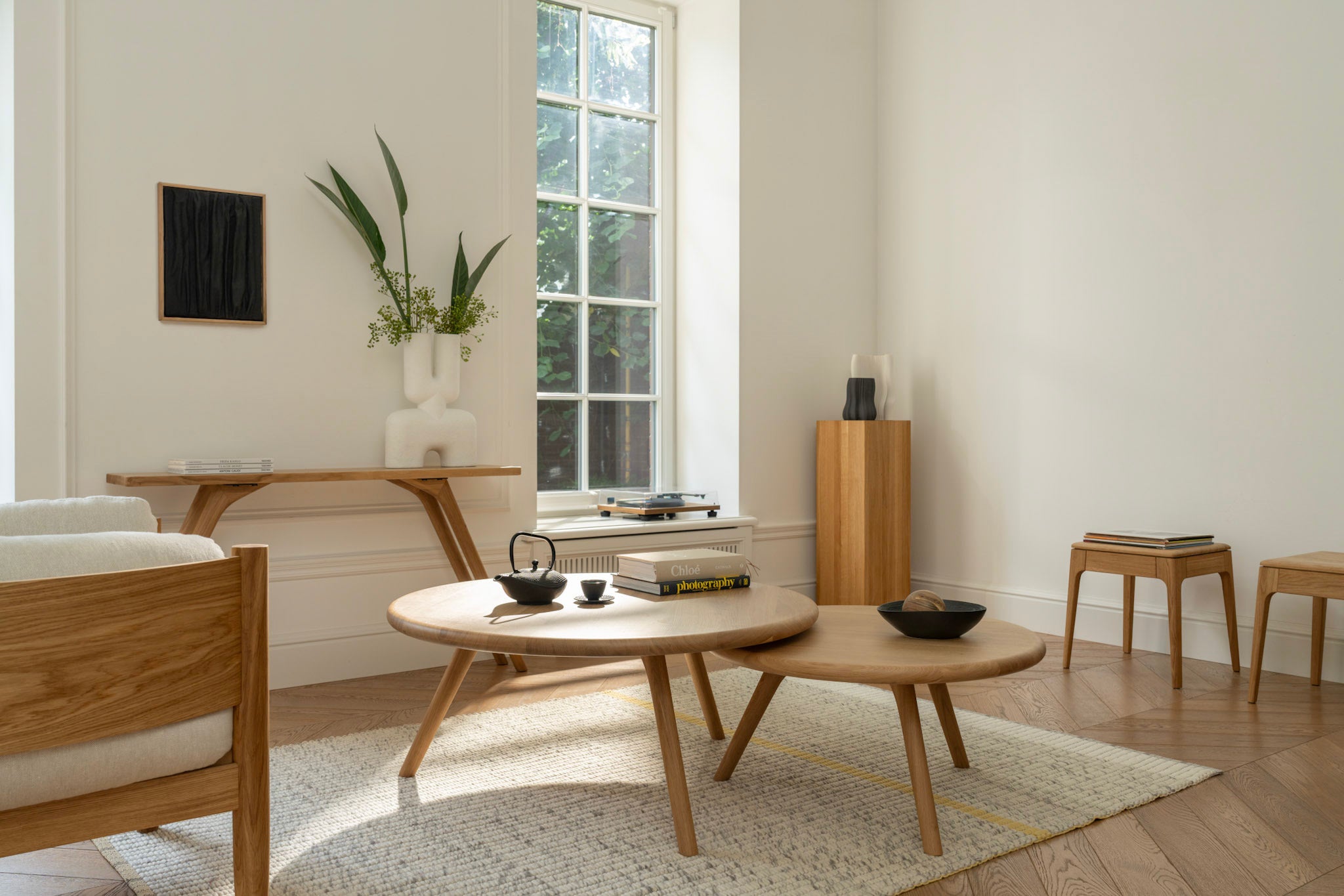 ARLEN | Runder Couchtisch im Set image 21