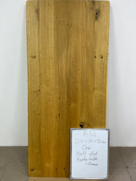 MARTA | Tisch aus Eiche | 200 x 90 x 3 cm | B83 Lagerbestand image 5