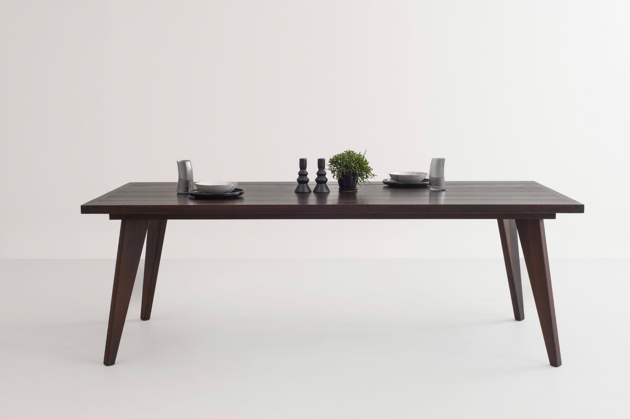 Amber | Outdoor Smoked Ash Dining Table