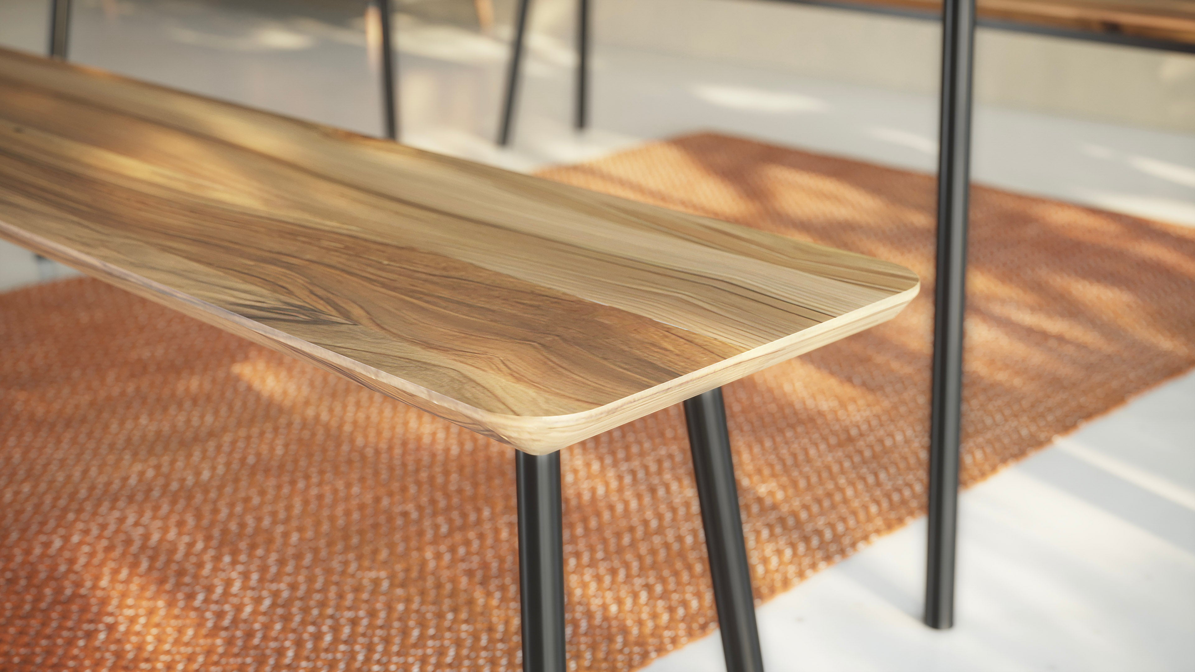 MARTA | Walnut Dining Bench