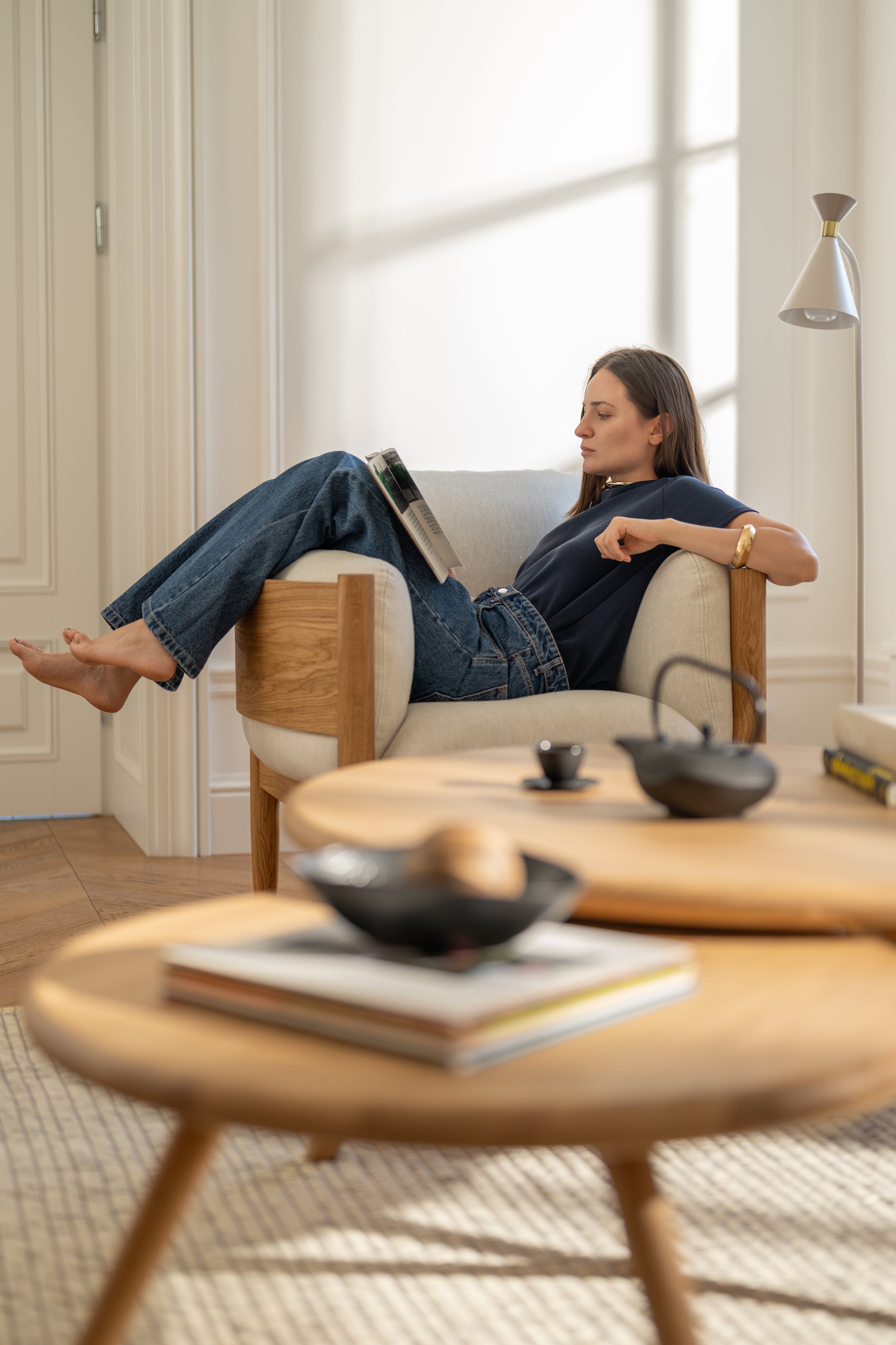 ARLEN | Runder Couchtisch