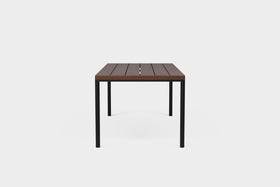 FRANKIE | Outdoor Smoked Ash Dining Table image 3
