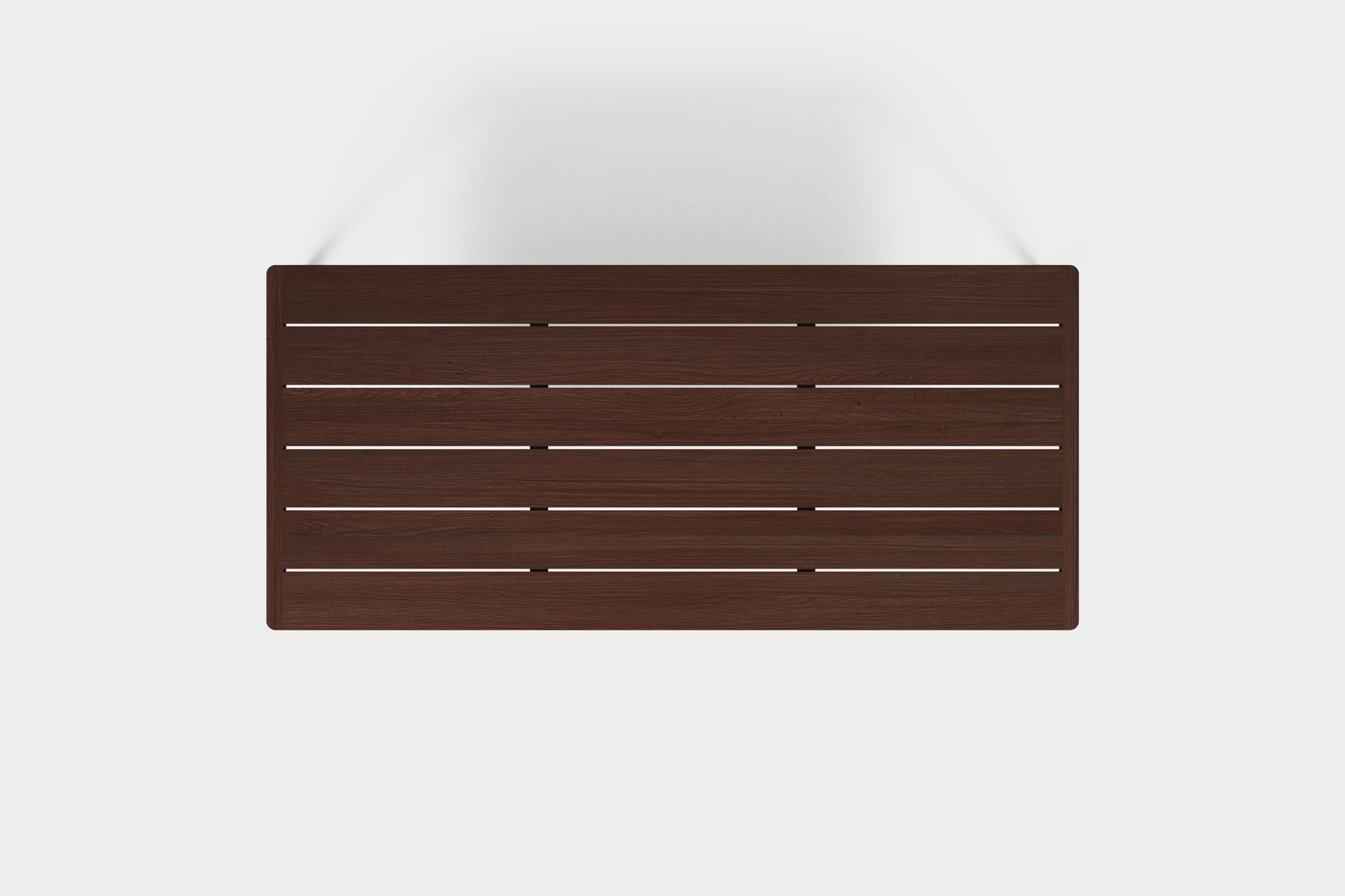 Frankie | Table de salle à manger extérieure en frêne fumé