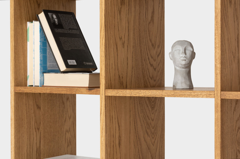 AGATA | Bücherregal aus Eiche