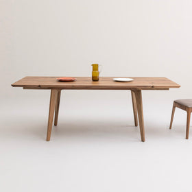 AMBER S | Walnut Extendable Dining Table image 1