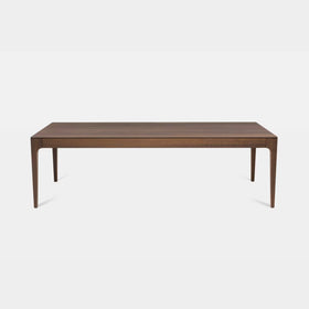 CAROLINA | Smoked Ash Dining Table image 1