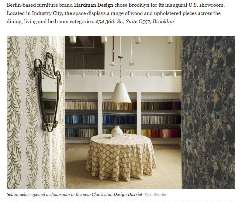 Showroom in New York