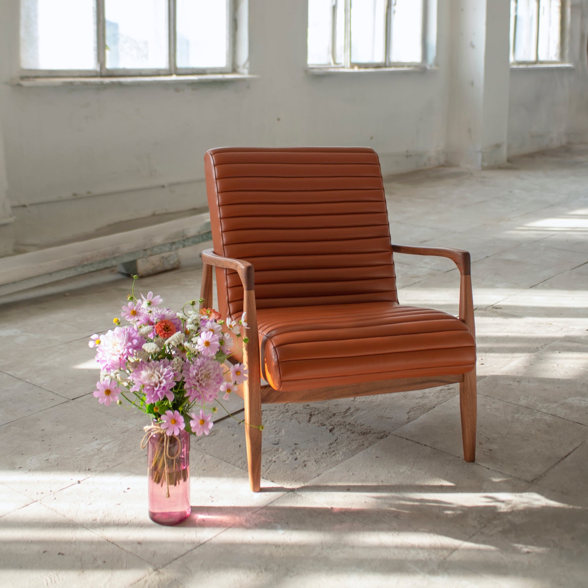 LAICA | Fauteuil avec ottomane