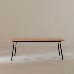 MARTA Table à manger en Chêne 