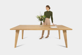 AMBER | Oak Dining Table image 6