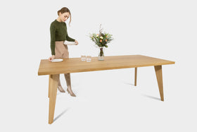 AMBER | Oak Dining Table image 11